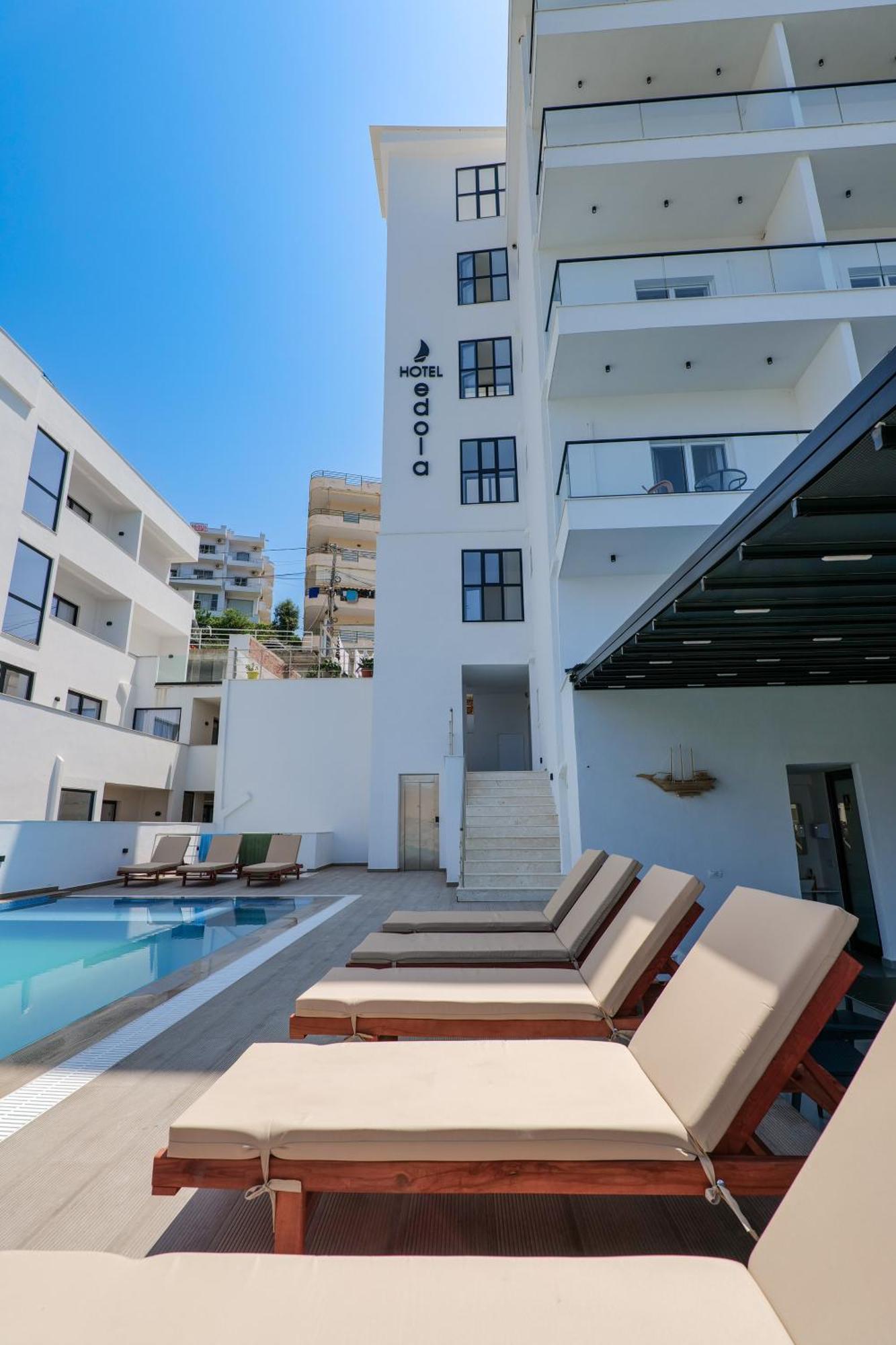 Hotel Edola Sarandë Eksteriør billede