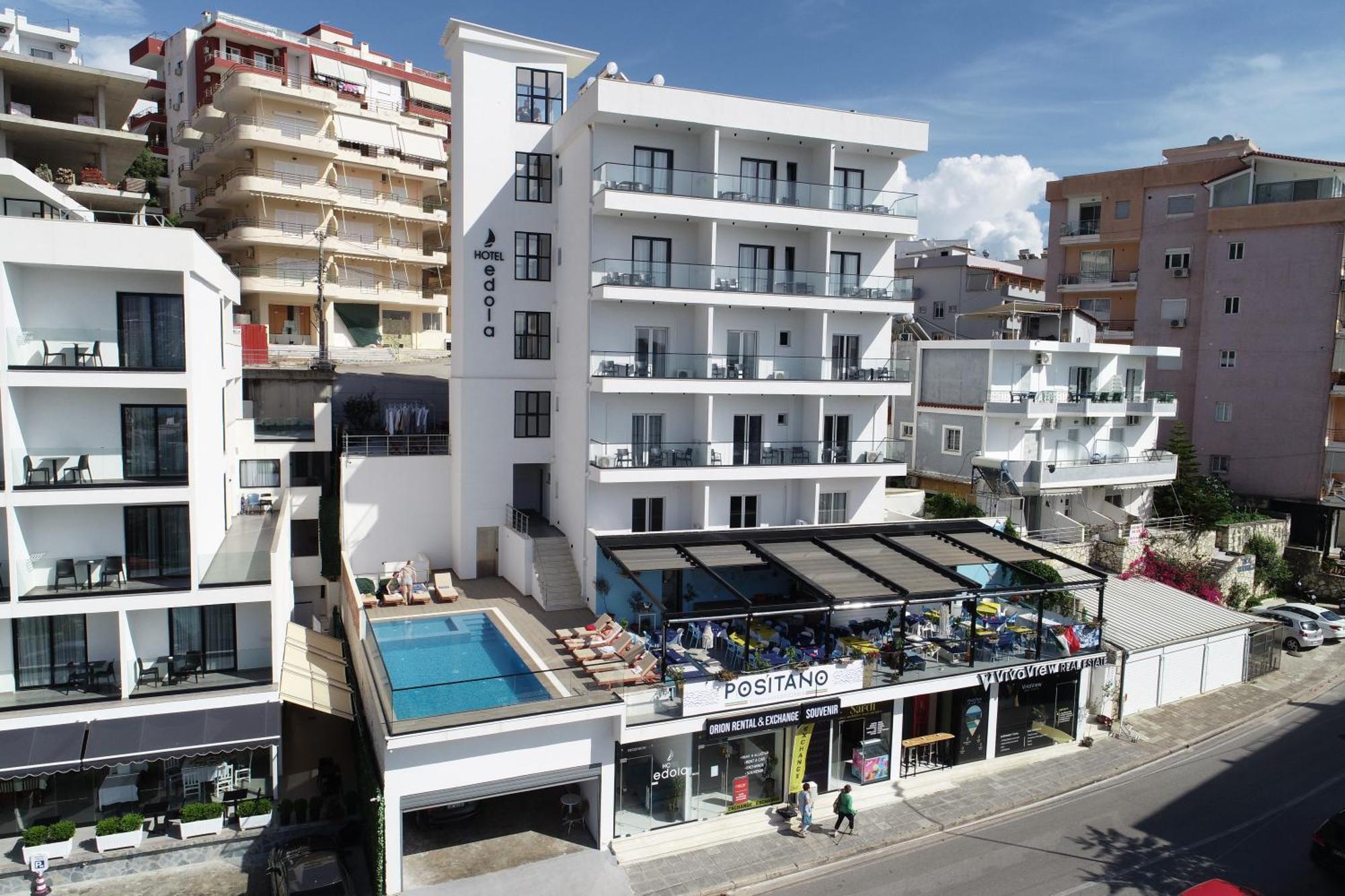 Hotel Edola Sarandë Eksteriør billede